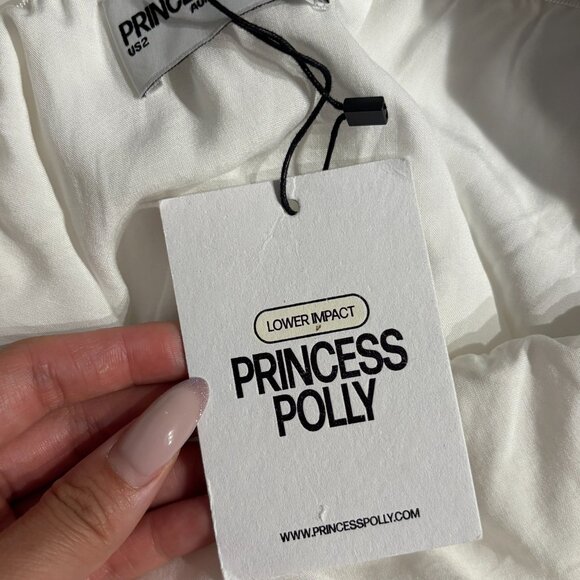 Princess Polly white strapless dress - Picture 3 of 4